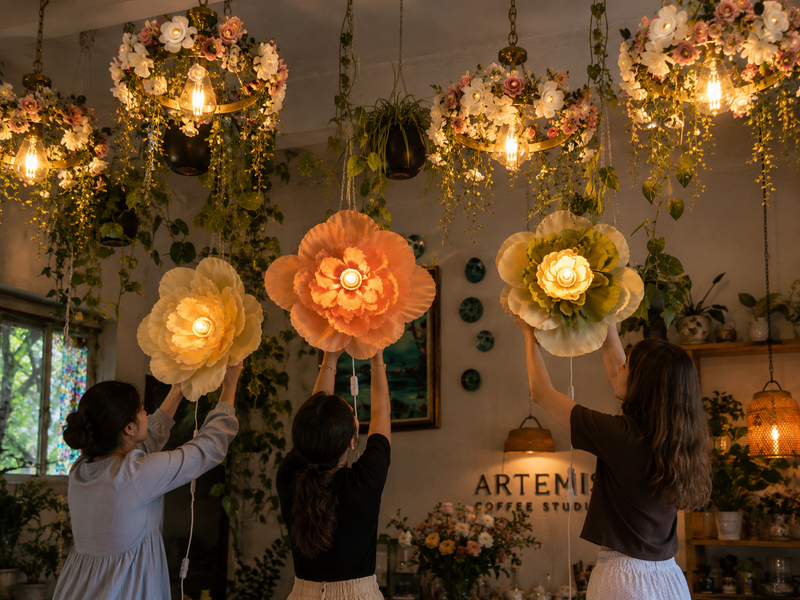 Atölyeden bir an
