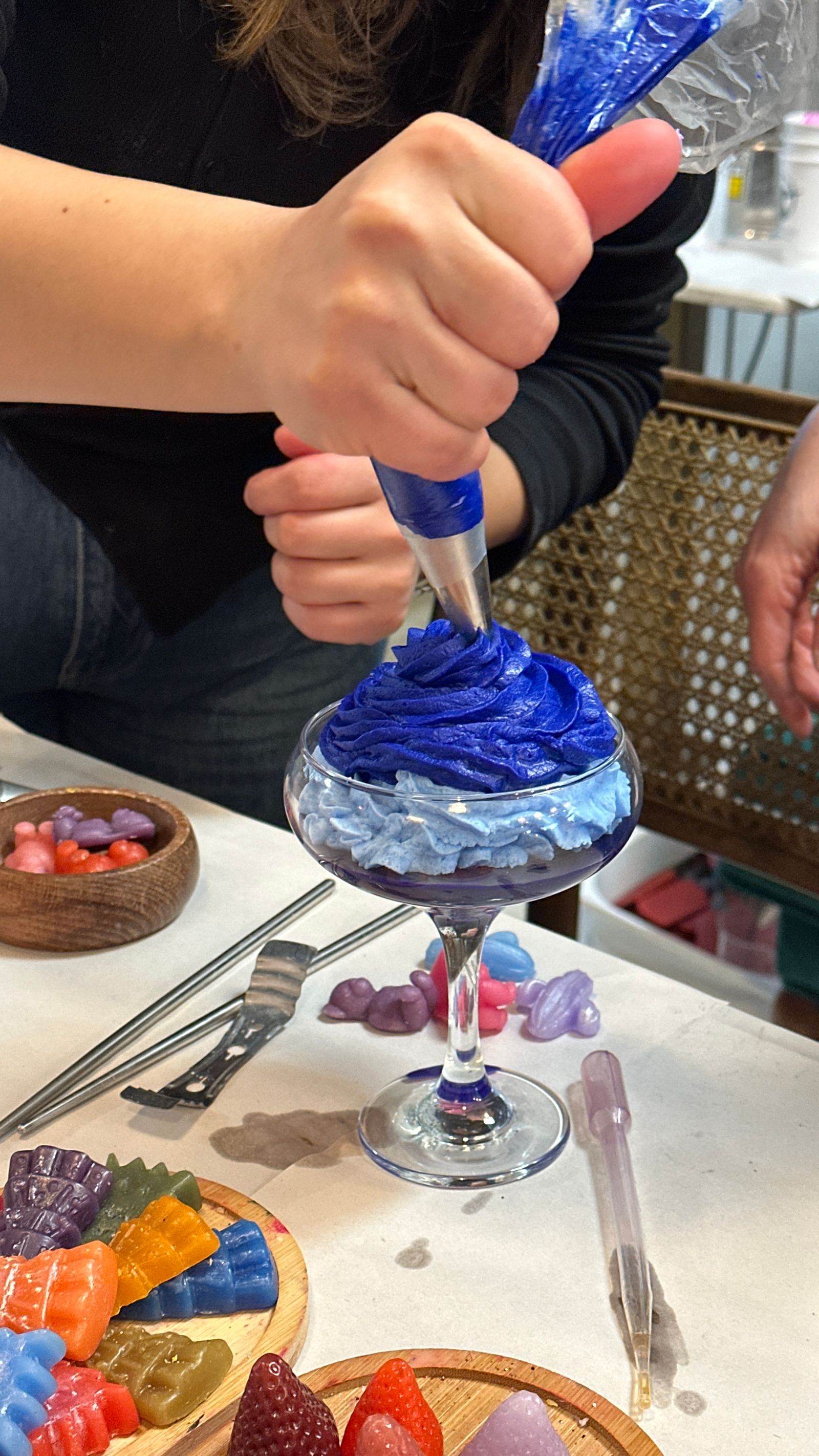 Mavi Margarita Cupcake
